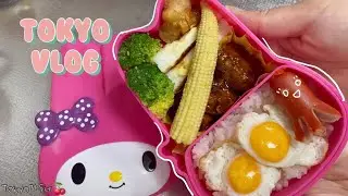 🍒도쿄vlog🗼도쿄타워 바라보며 미슐랭 1⭐️ 두부 가이세키 요리 먹은 날🫨💸 도시락싸고 장보는 일상🛒