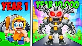 I Upgraded From Stone Age to FUTURE in Roblox Battle Ages!