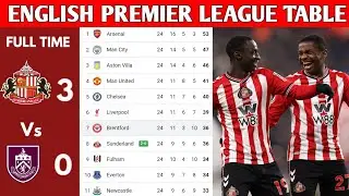 ENGLISH PREMIER LEAGUE TABLE UPDATED TODAY | PREMIER LEAGUE TABLE AND STANDING 2025/2026