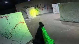 I Fell HARD Playing Airsoft | HPA Polarstar ARP9 | Splash Speedsoft Gameplay