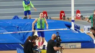 Robert Renner (SLO) 545 cm Pole Vault Men 3. Place 27th Balkan Indoor Championships Istanbul 2022