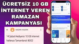 &Uuml;CRETSİZ 10 GB İNTERNET KAMPANYASI &Ccedil;IKTI T&Uuml;M HATLAR - Turkcell bedava internet kazanma
