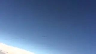 P51's break for landing in Dubuque