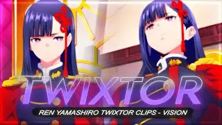 Ren Yamashiro Twixtor Clips | 4K + CC Quality | Chained Soldier S2 Episode 1