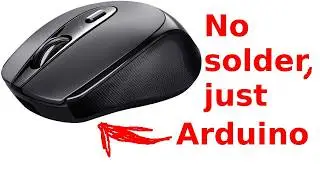 Make Airmouse At Home Using ONLY 2 PARTS!!! NO SOLDERING!!!