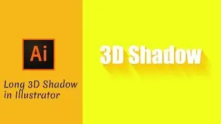 3D Long Shadow Tutorial | Illustrator