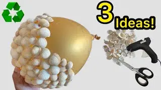 3 Easy Seashell Crafts | DIY Home Decoration Ideas with Seashells