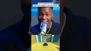 John Boyega on racism in Disney's Star Wars #johnboyega #starwars  #starwarsprequels #fyp #viral
