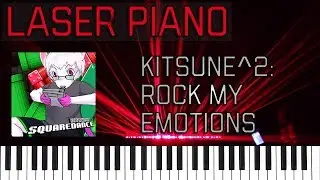 Kitsune^2 - Rock My Emotions - Played In Lasers (MIDI Laser Piano)
