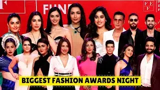 Bollywood's FASHION Icons Shine at Fashion Entrepreneur Fund Awards Night! 🌟
