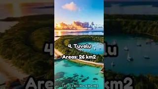Top 10 Smallest Countries in the World #shorts #top10 #smallestcountries