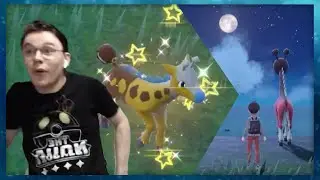 Shiny Girafarig + Farigiraf Blind Release Night Reaction [FLOYT] | My Favorite Pokemon Evolves