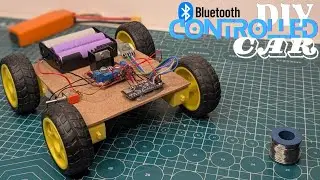 Создайте свою собственную машину с Bluetooth-управлением с помощью Arduino шаг за шагом! 🚗✨