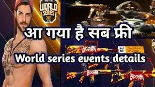 World series events full details //free bundle //free glow wall //free pet