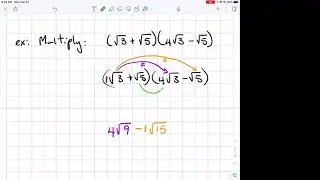 Multiplication and Division of Radical Expressions