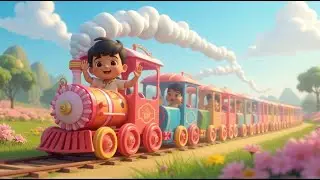 The Candy Train | English Rhymes For Nursery Kids | 3D Animation English Rhymes For Kids