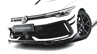2026 Volkswagen Golf R Variant - Maxton Design Kit | 2026 Golf R | 2026 Vw Golf