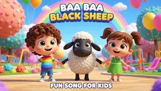 Baa Baa Black Sheep 🐑 | Fun Kids Song with 3D Cartoon | Hip Hop TV