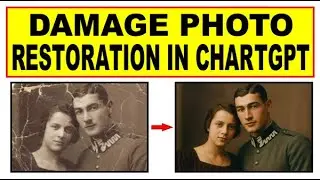Damage Photo Restoration in CHARTGPT