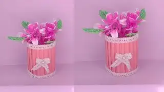 Diy Cute Vase 😱#diy #craft #giftcraftideas #diyvase #art #pinting#shots#ytshorts