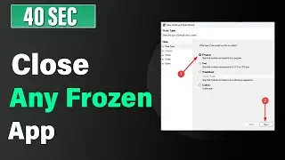How to Close Any Frozen App in Just Two Clicks Laptop/PC