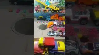 Small toy car, satisfying car videos, auto ricka toys #car #race #short