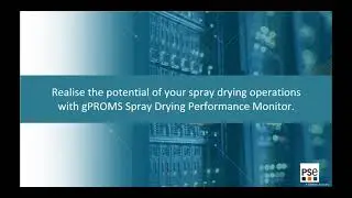 gPROMS Spray Dryer Performance Monitor demo