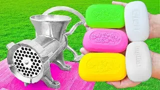 EXPERIMENT SOAP VS MEAT GRINDER