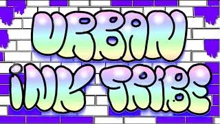 How to create a simple digital Bubble letters graffiti from scratch - Tutorial using GIMP
