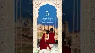 Counting down the days to forever! 💍✨