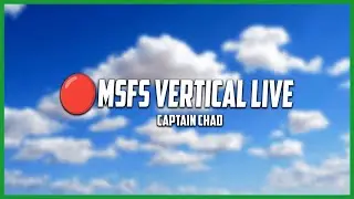 🔴VERTICAL LIVESTREAM | Air Canada Jazz E175 to Toronto | VATSIM