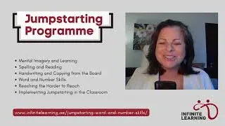 Jumpstarting Programme - #infinitelearning #word and #number #skills