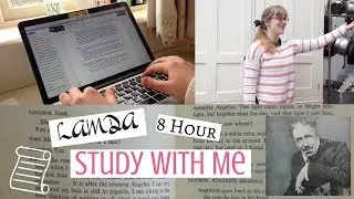 LAMDA (Extra Drama) Study With Me || 8 Hours