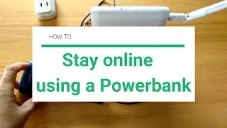 Cheap way to stay online with a power bank| Cheapest backup power supply for LAN and WIFI users