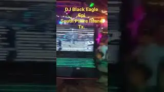 DJ Black Eagle at Louie&rsquo;s Backyard South Padre Island Tx.