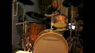 Crusader Saxon Drum Cover on Millenium MPS 1000 by Patrick Horn