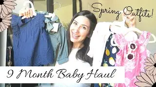 TARGET BABY GIRL CLOTHING HAUL ! | MOMMY & ME SPRING OUTFITS | CARTERS AND TJMAXX HAUL | MOTHERHOOD