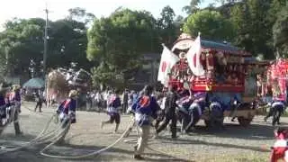 大里八幡神社　秋祭り