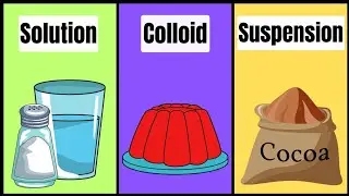 Solution, Colloidal Solution & Suspension &ndash; The Mixtures Around Us 🔬