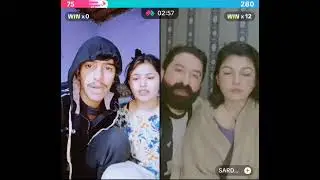 Bilal Zeenat Vs Sardar couple today TikTok live match | Hera Pheri Memes 