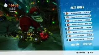 (CTR:NF) Nina's Nightmare 1:39.33 + 31.76 Lap