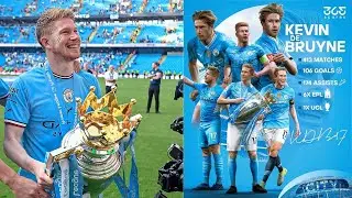 A magic assists from KDB || football highlights
