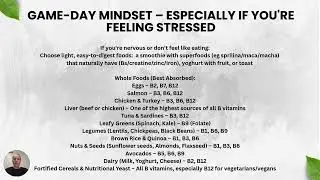 Fuel Your Body & Mind Using Mindset Strategies & Visualisation Alia Steglinski | Football & Netball