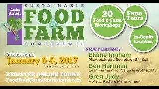 2017 Sustainable Food & Farm Conference, Grass Valley CA