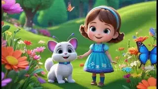 Mary and Her Magical Pet | Sparkly Animal Rhyme for Kids | Imaginative Song for Toddlers