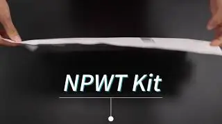 New NPWT Kit Dressing for Negative Pressure Wound Therapy. 💯