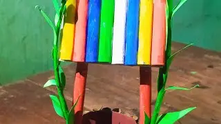 Beautiful and Easy home design with waste thread spools..... make unique design with thread spools