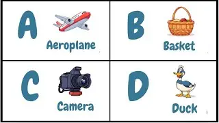 Alphabet |Learn English alphabet for kids| ABCD 3