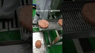 A hamburger patty machine that can produce quickly and automatically#shorts