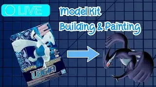 Shadow Lugia Model Kit Building/Painting